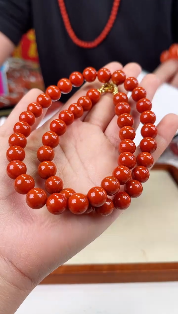 【闪购商品】南红玛瑙瓦西女神链9+未镶嵌一个/条