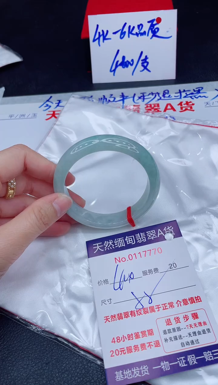未镶嵌手镯翡翠400.00