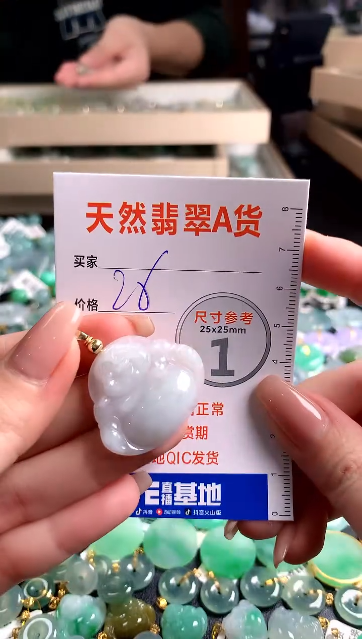 【闪购商品】翡翠颈饰未镶嵌14003494