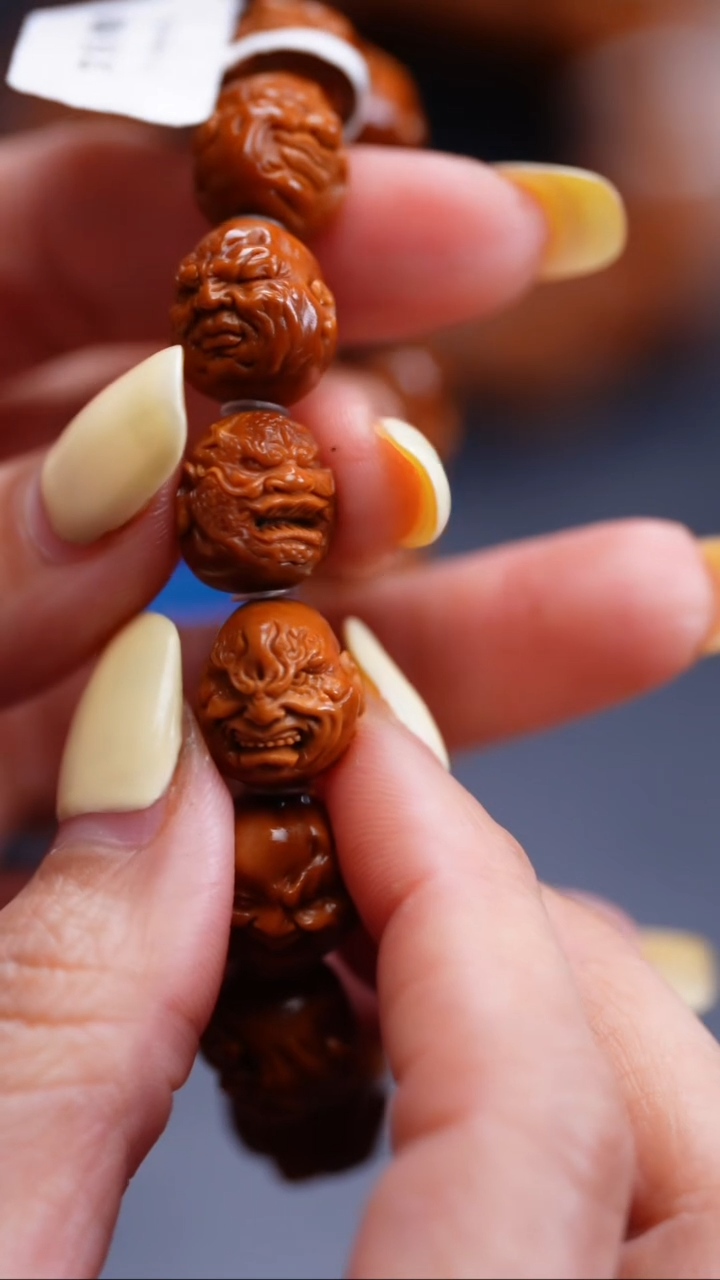 橄榄核手串橄榄核核雕闪购