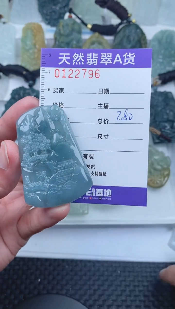 【闪购商品】翡翠颈饰未镶嵌        796