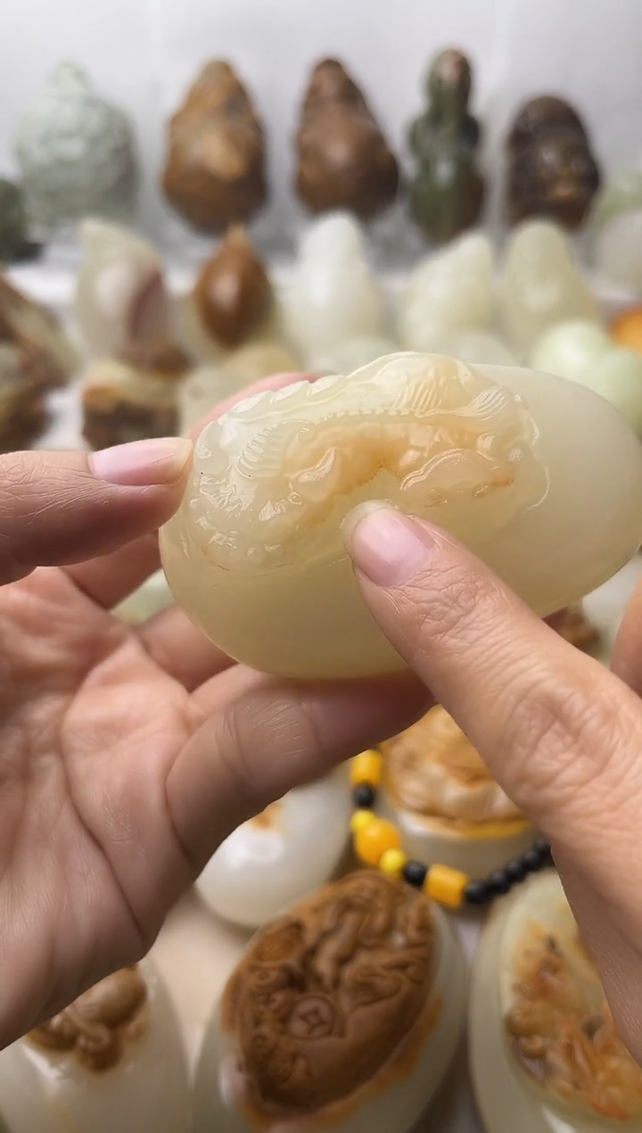 石材古青石棉纹正常不退换霸王貔貅