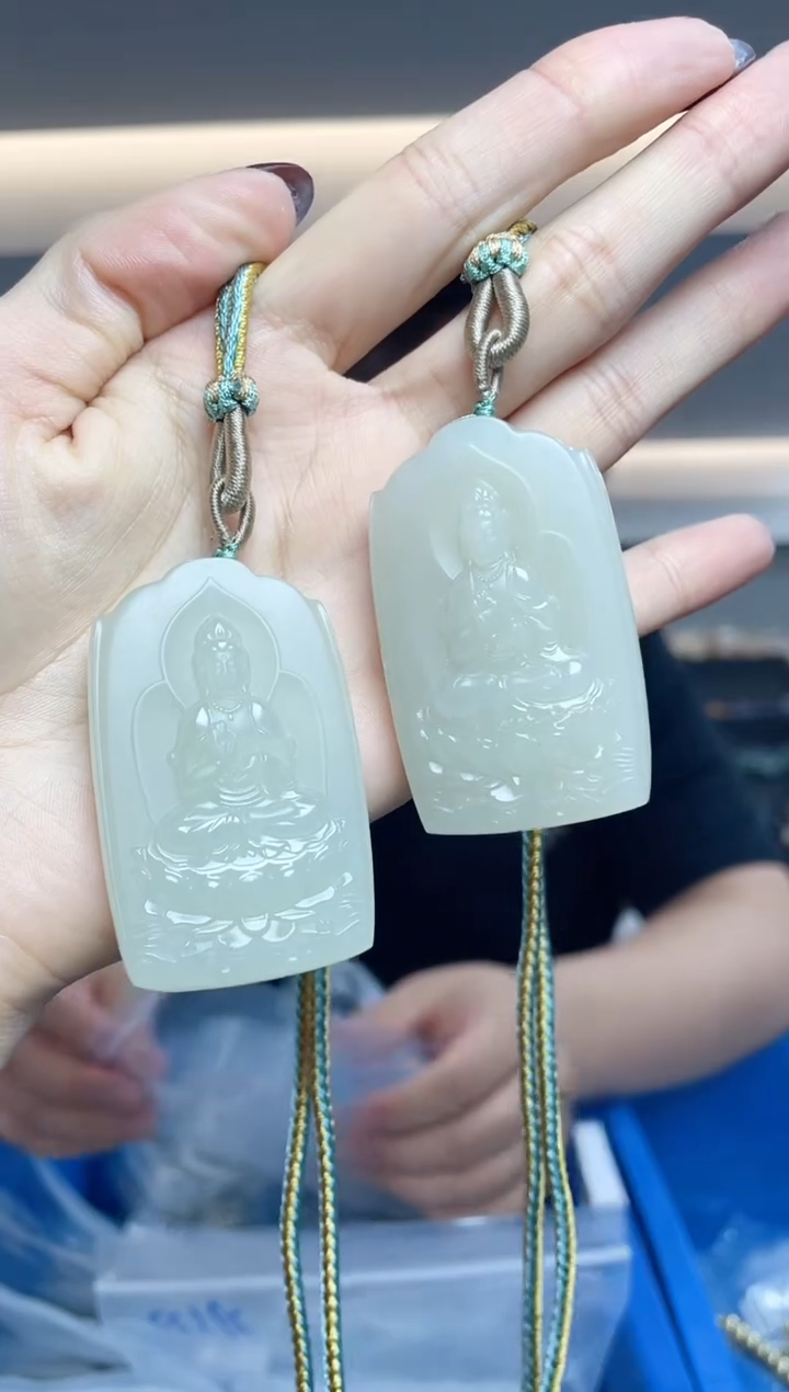 和田玉未镶嵌颈饰（多样性发一件）