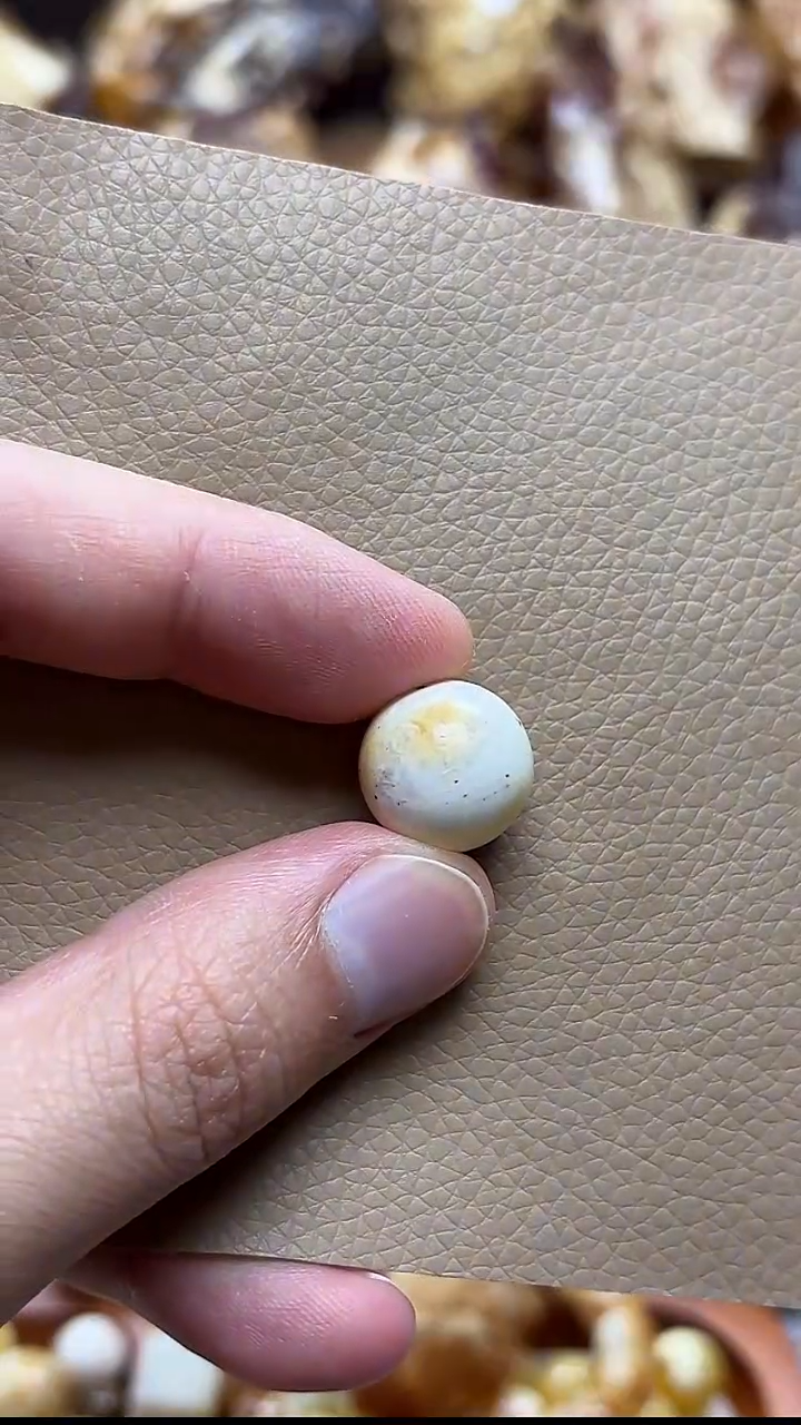 手链琥珀未镶嵌14.8mm奥利奥蜜蜡单珠福利款打孔不退换