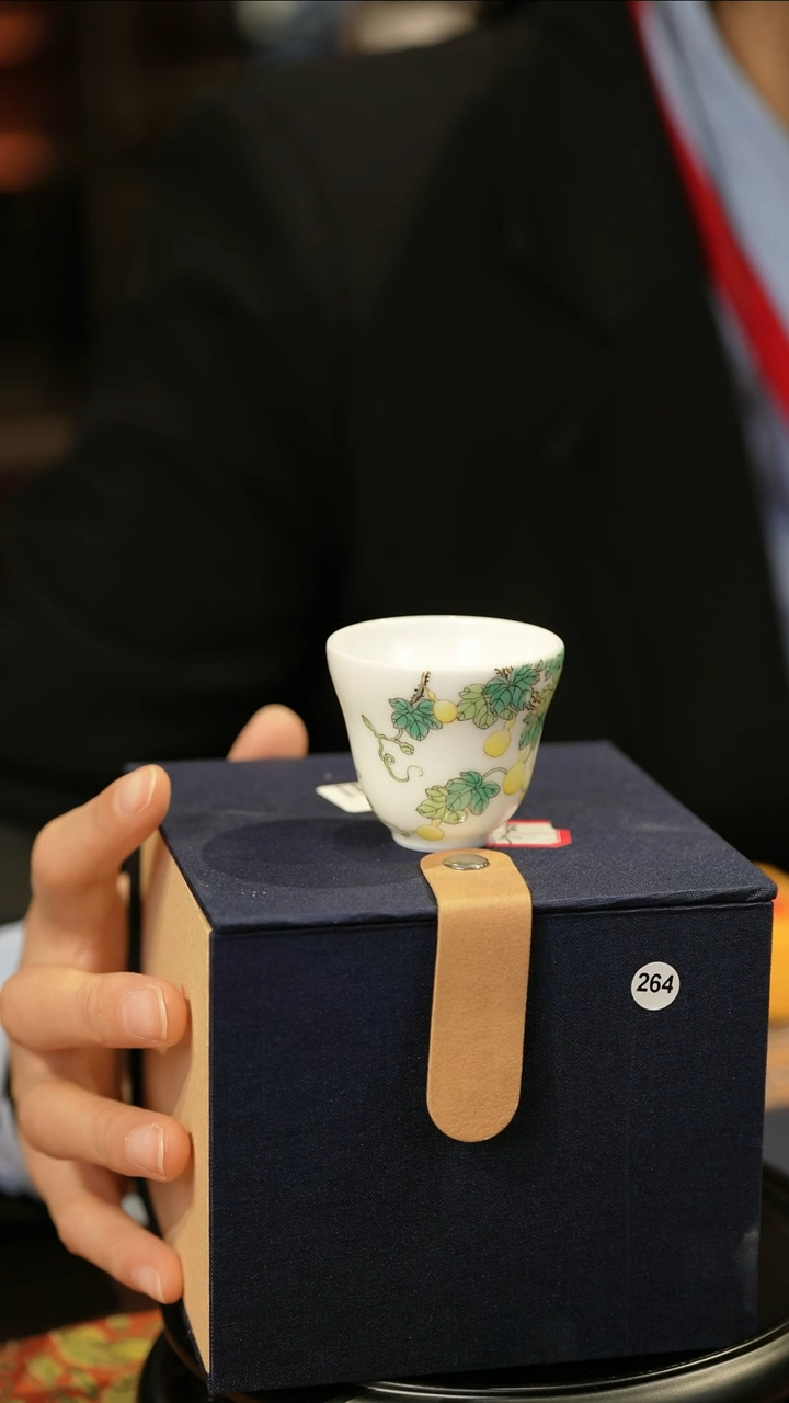 【闪购商品】杯子景德镇陶瓷葫芦杯264