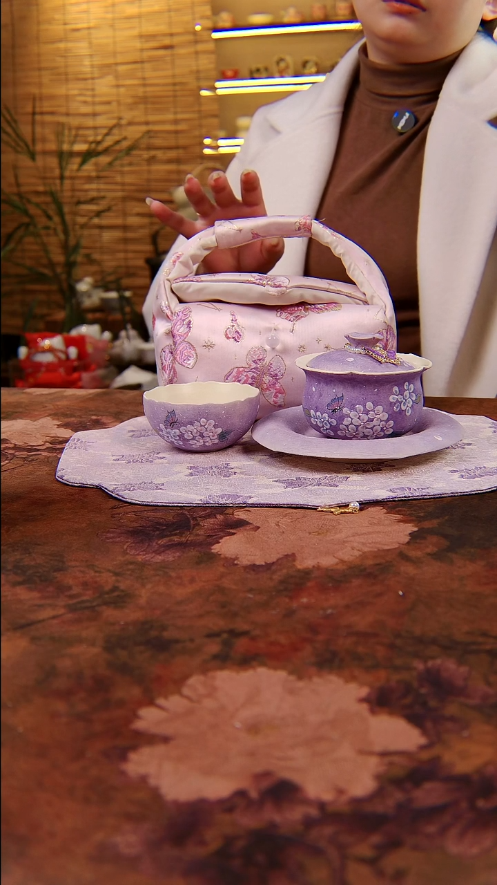 亘古文创茶具分享@带包