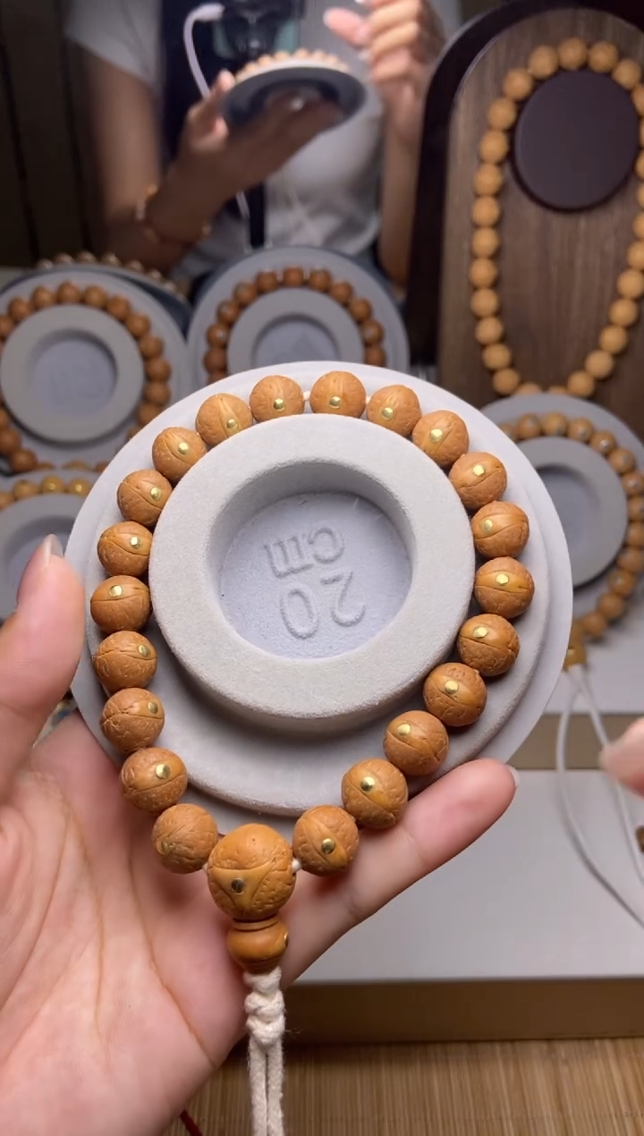 凤眼菩提吊坠12凤眼铜钉