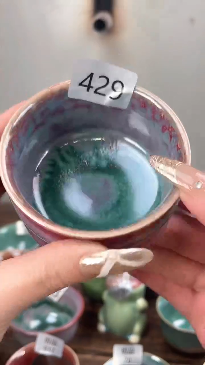 【闪购商品】摆件钧瓷手工茶器窑变