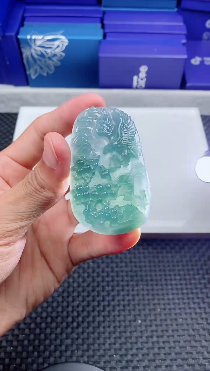 翡翠未镶嵌颈饰111111111