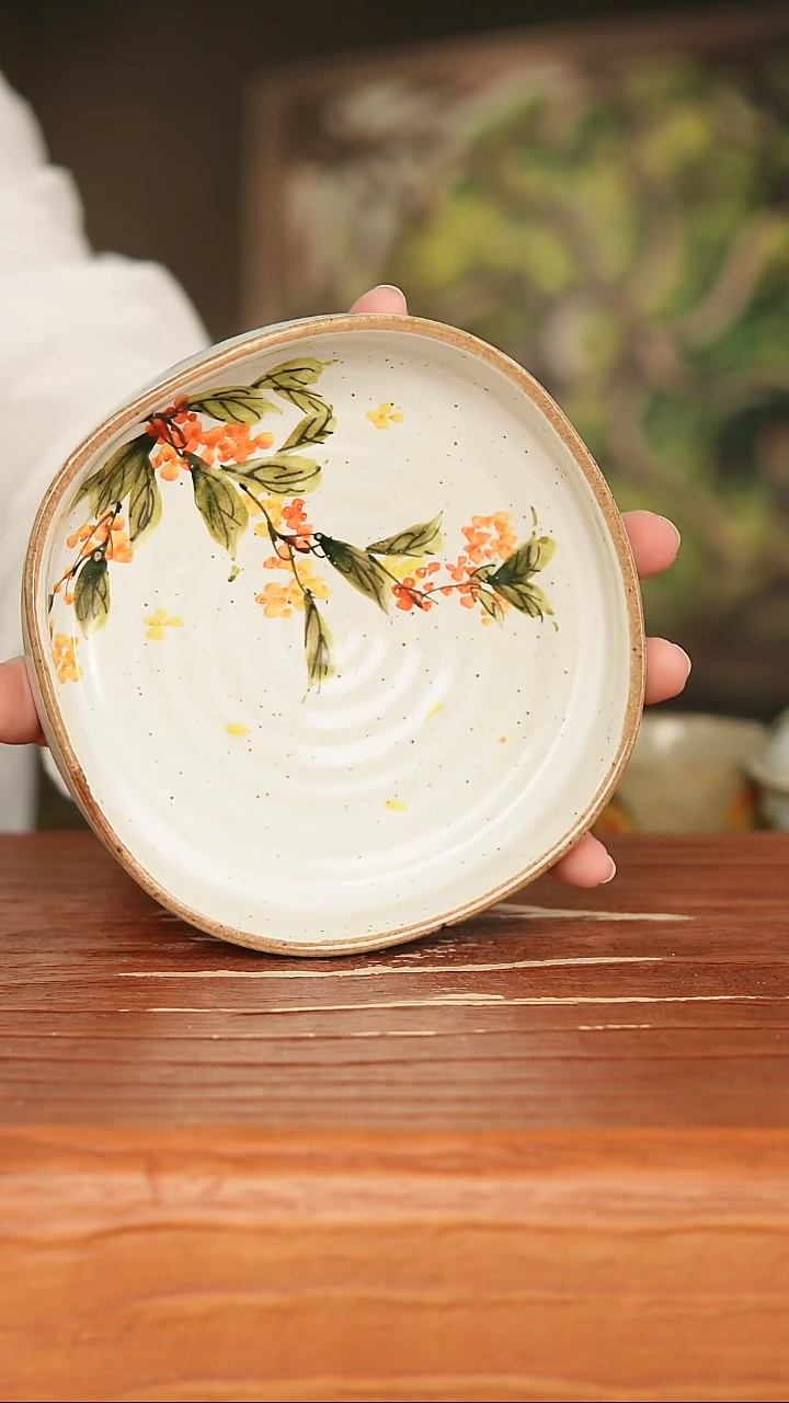 景德镇高温釉下彩18-418口径14