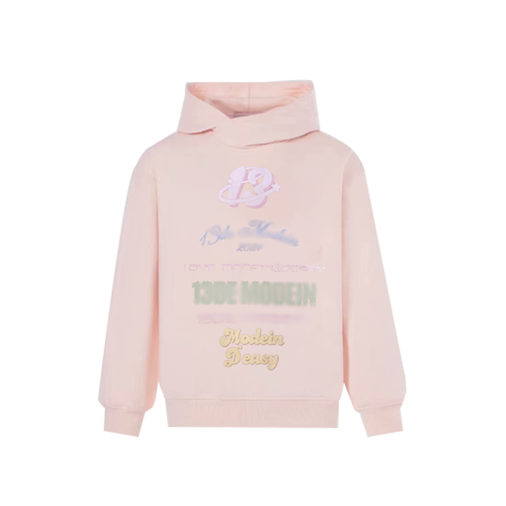 【十三星】纯棉材质 宽松卫衣休闲长袖卫衣时尚印花设计师