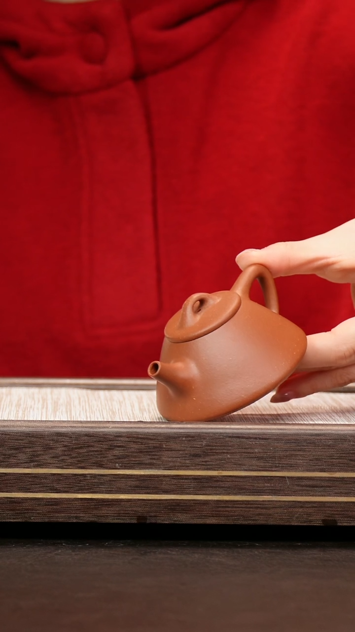茶壶紫砂紫泥 纳底子冶150cc