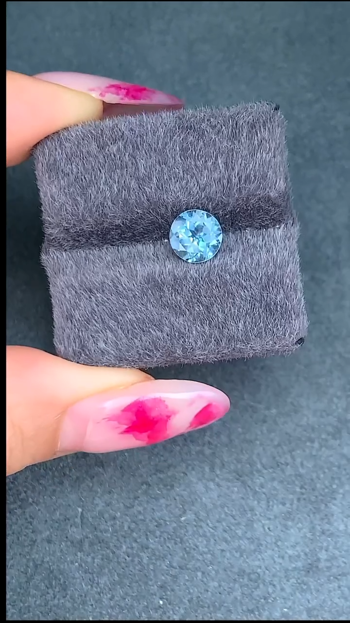 裸石海蓝宝石1.34克拉