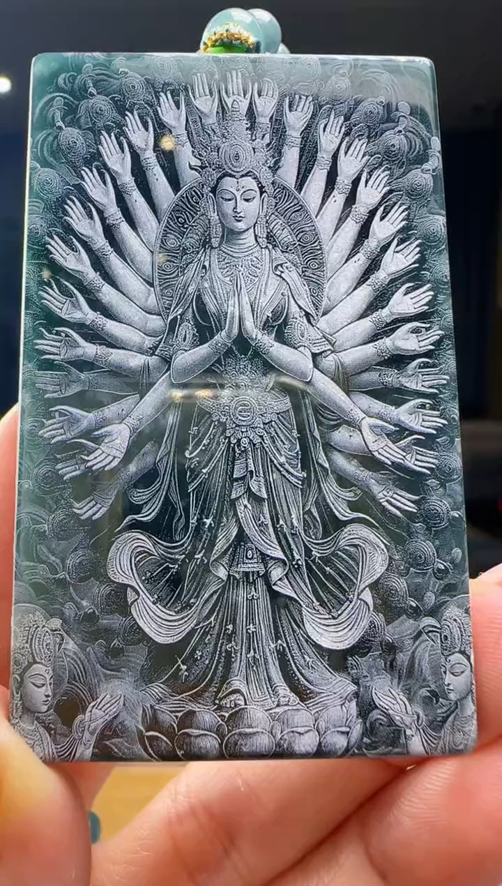 颈饰未镶嵌翡翠多样性发其一YJ@@WS1WX40550