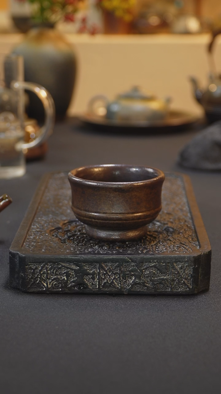 茶壶紫砂纯自然柴烧