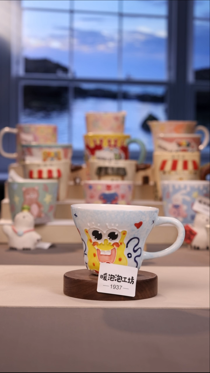 摆件景德镇原创手工陶瓷