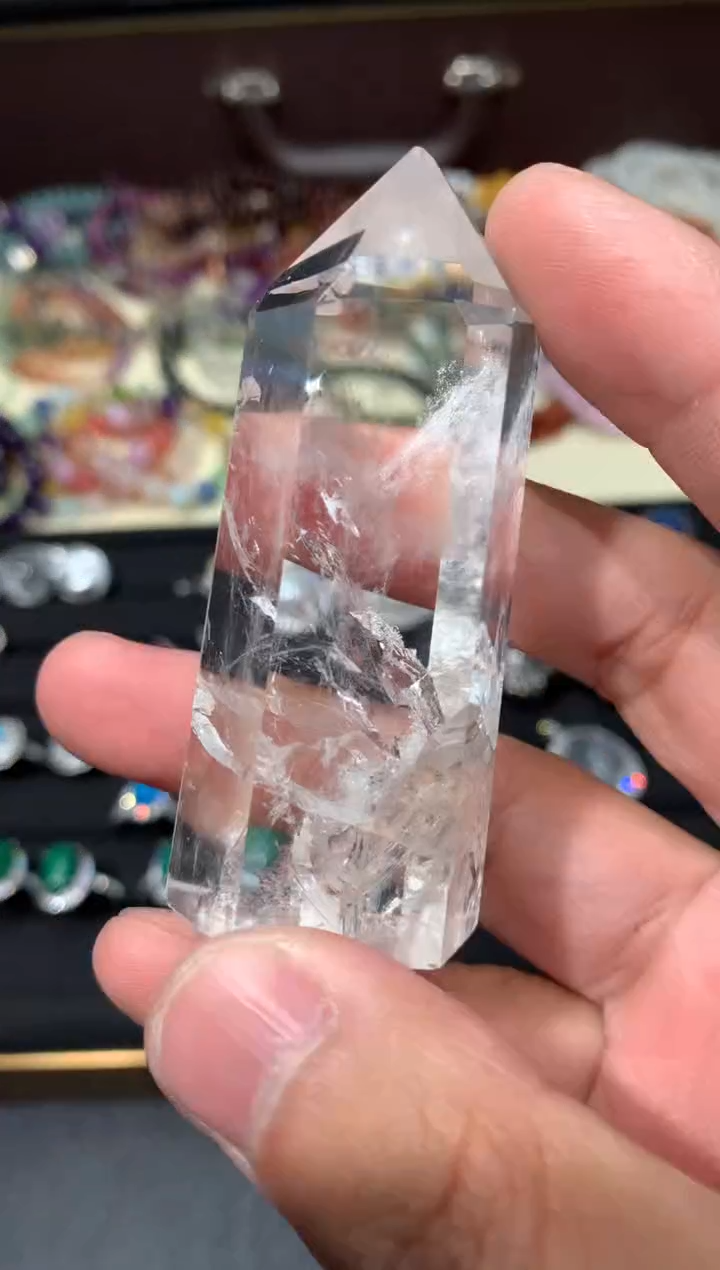 未镶嵌珠宝半成品水晶F81【多样性发其一】