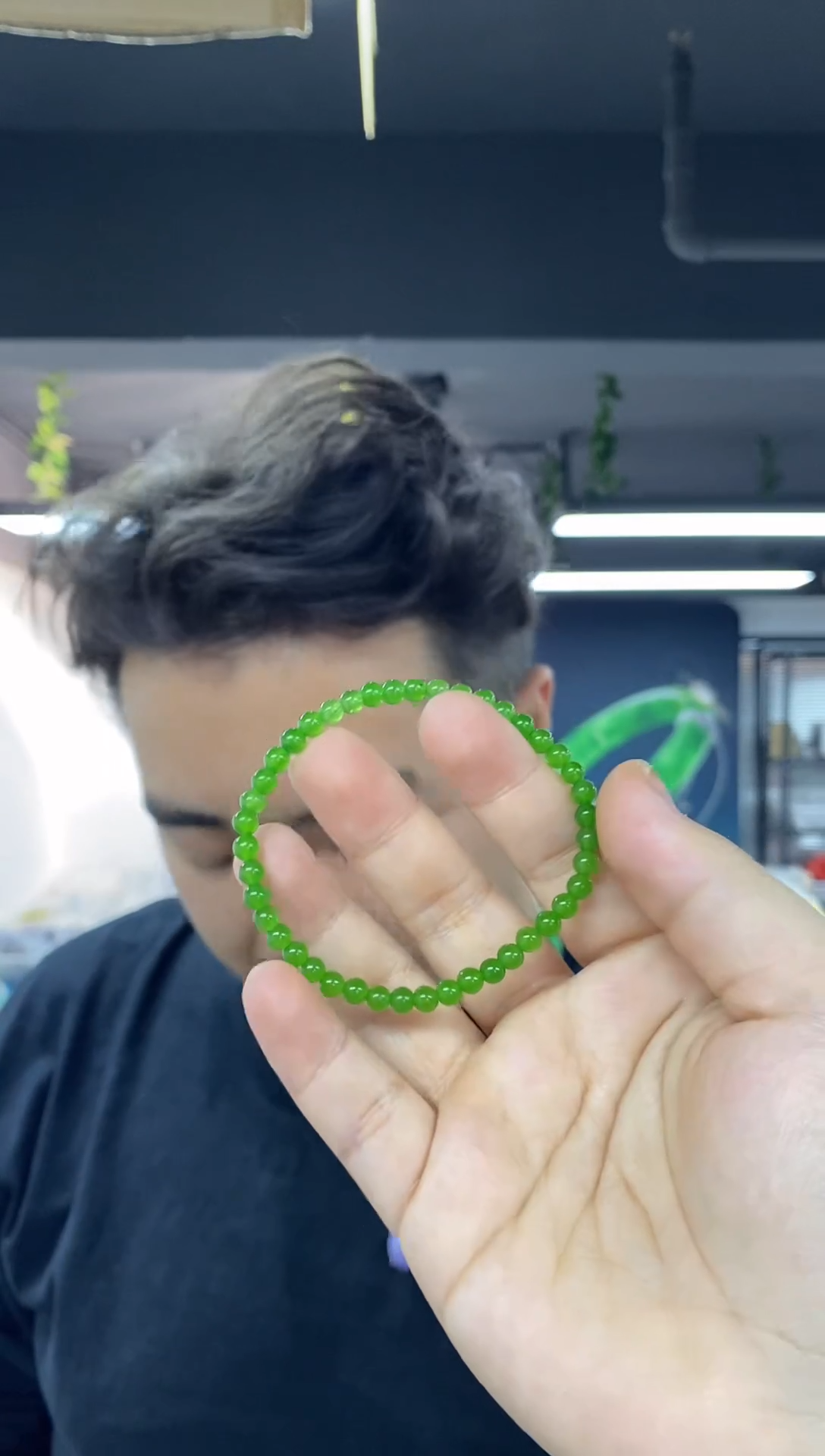 未镶嵌手链和田玉多样性发其一颜色微差