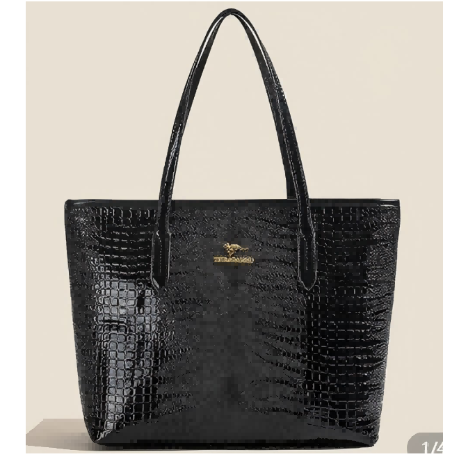 【Azu专属】新款时尚大容量单肩包3505黑色