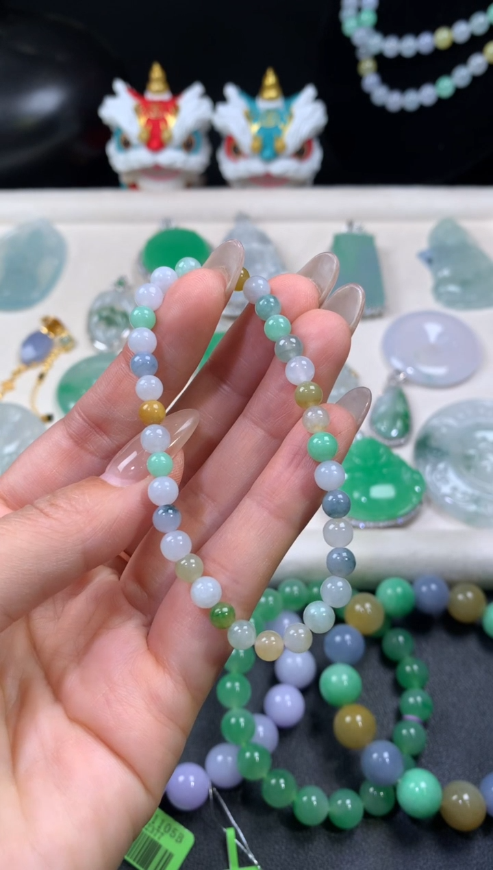 未镶嵌手串翡翠 