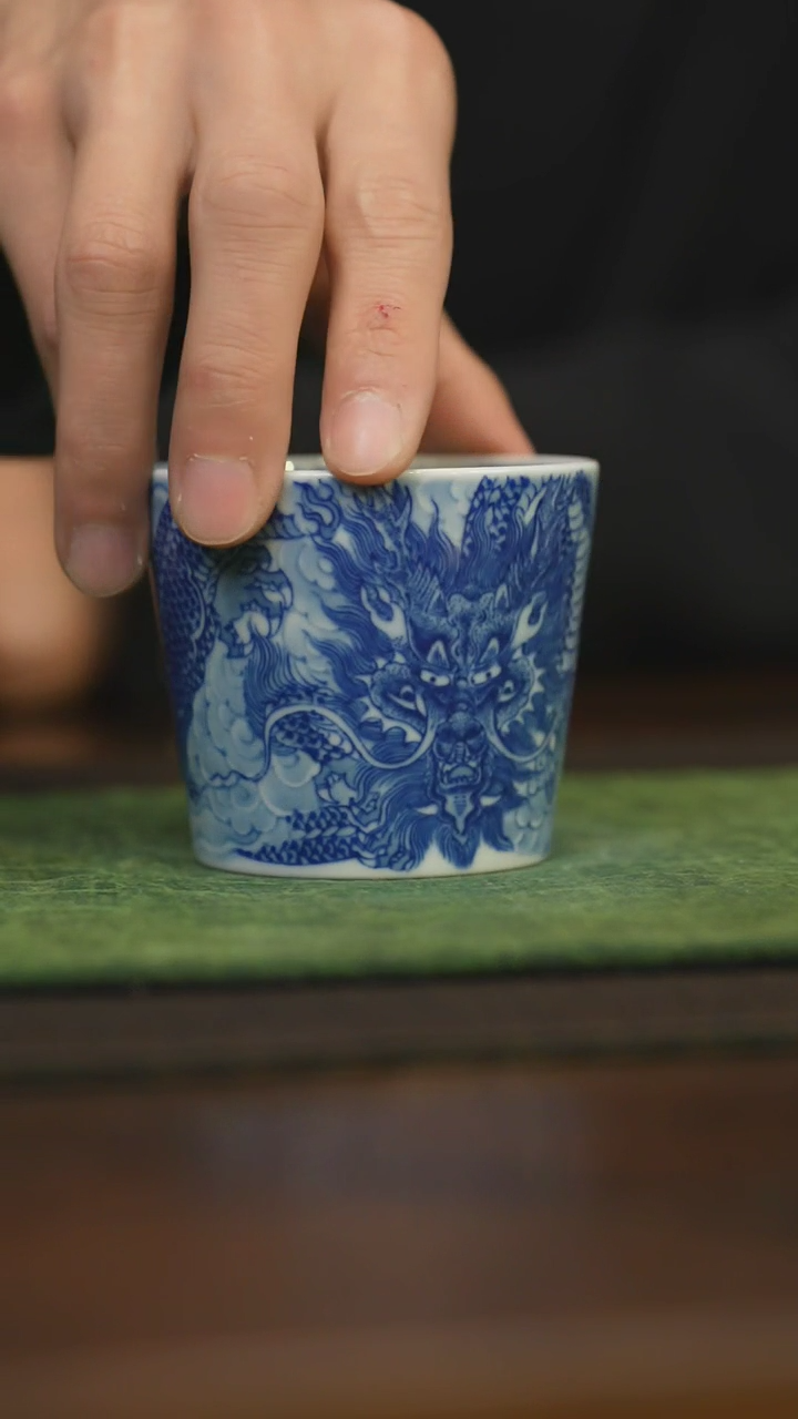 【闪购商品】杯柴窑青花破价福利