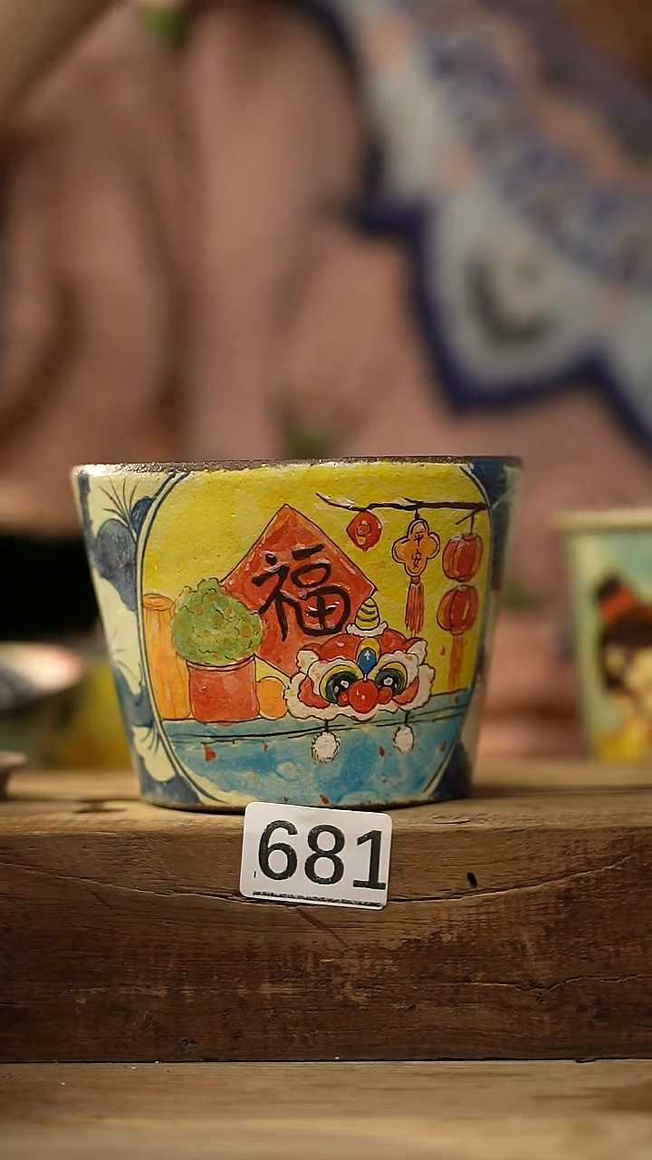 【闪购商品】瓷片新品！设计师手作款柴烧动物系列 迷糊