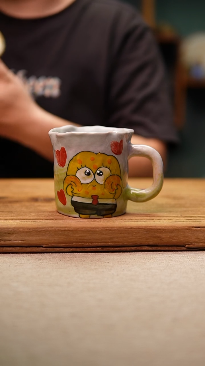 @@陶园瓷舍@@纯手工手绘@高温釉下彩