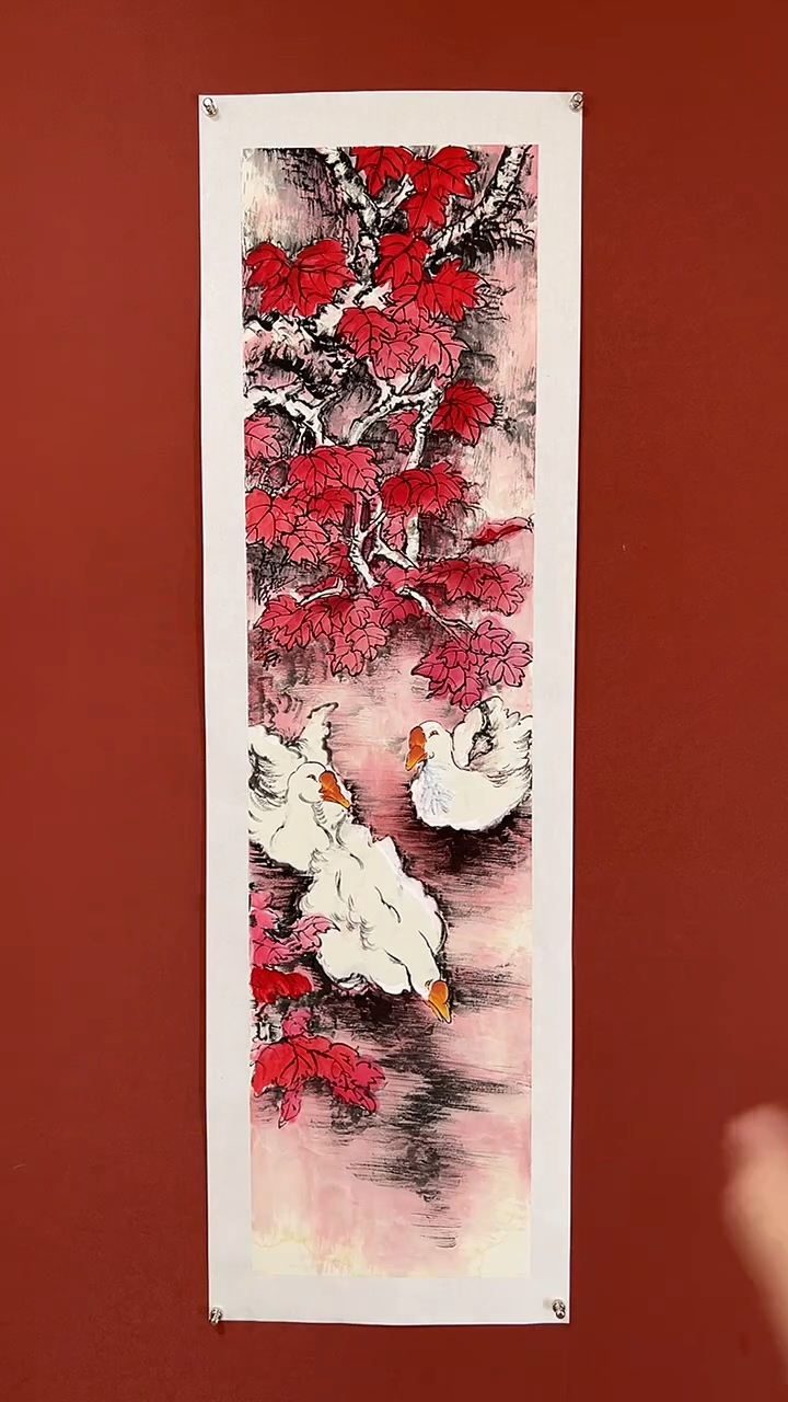 国画12吕俊成老师 国画 4平尺