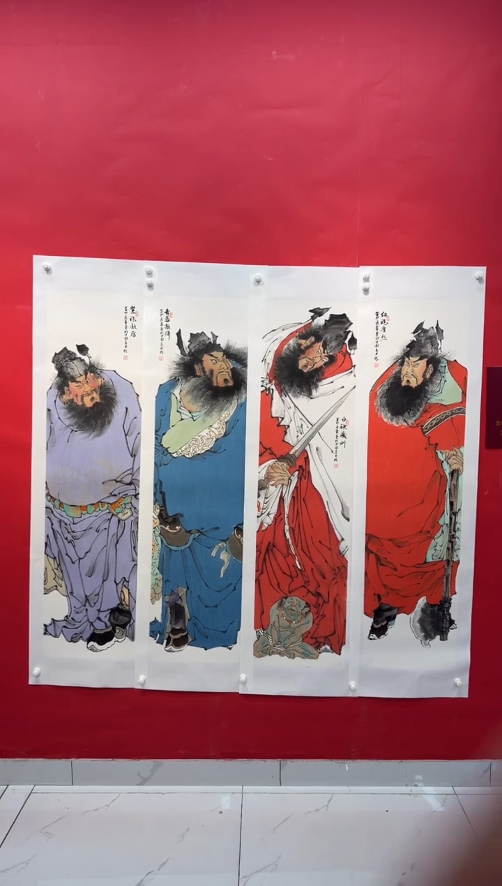 国画画家陆远华纯手绘原作