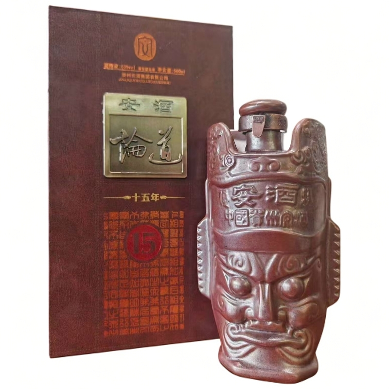 安酒【2012年】安酒论道(15年) 酱香型53度【500ml装】单瓶装