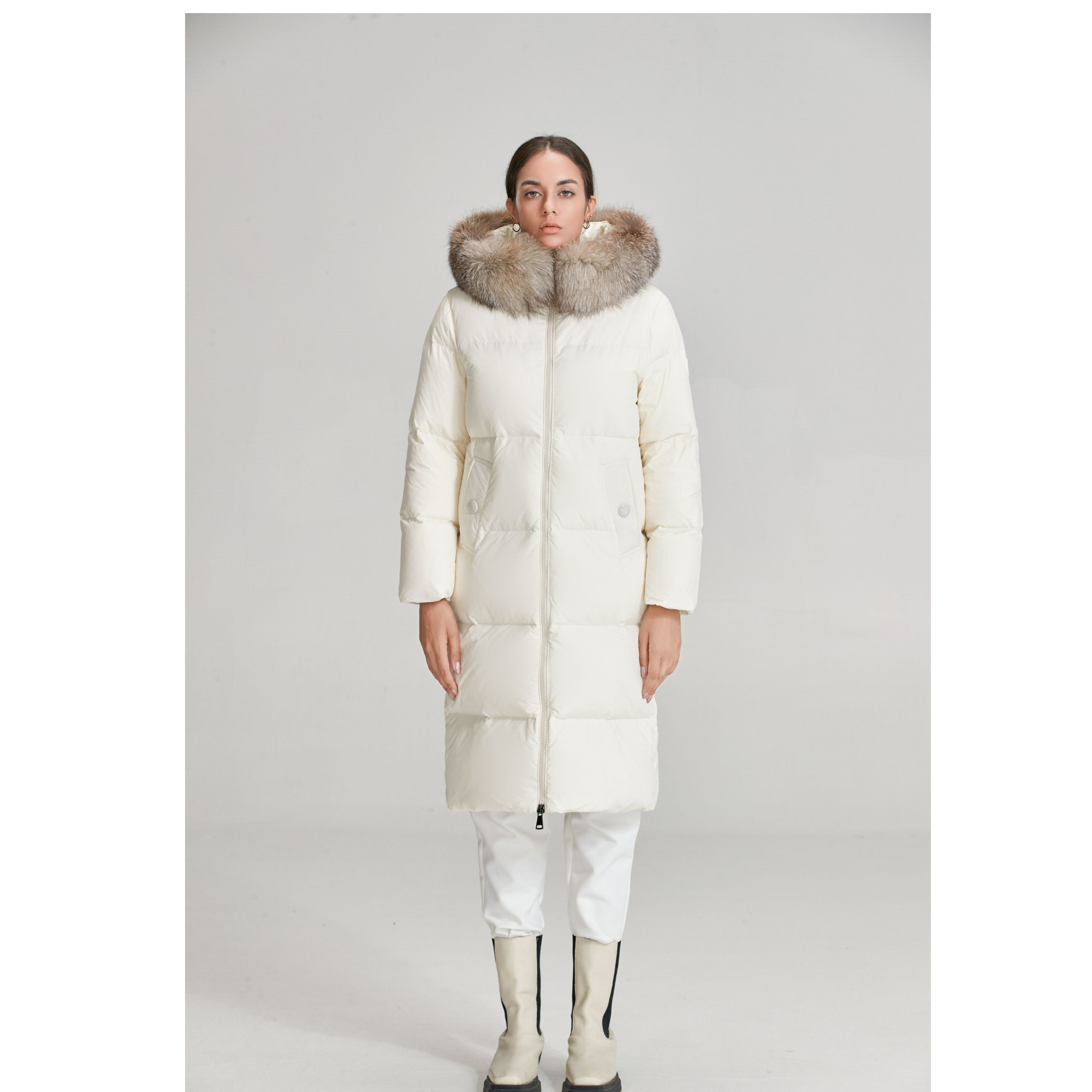 【小韩专属】女款时尚羽绒服981