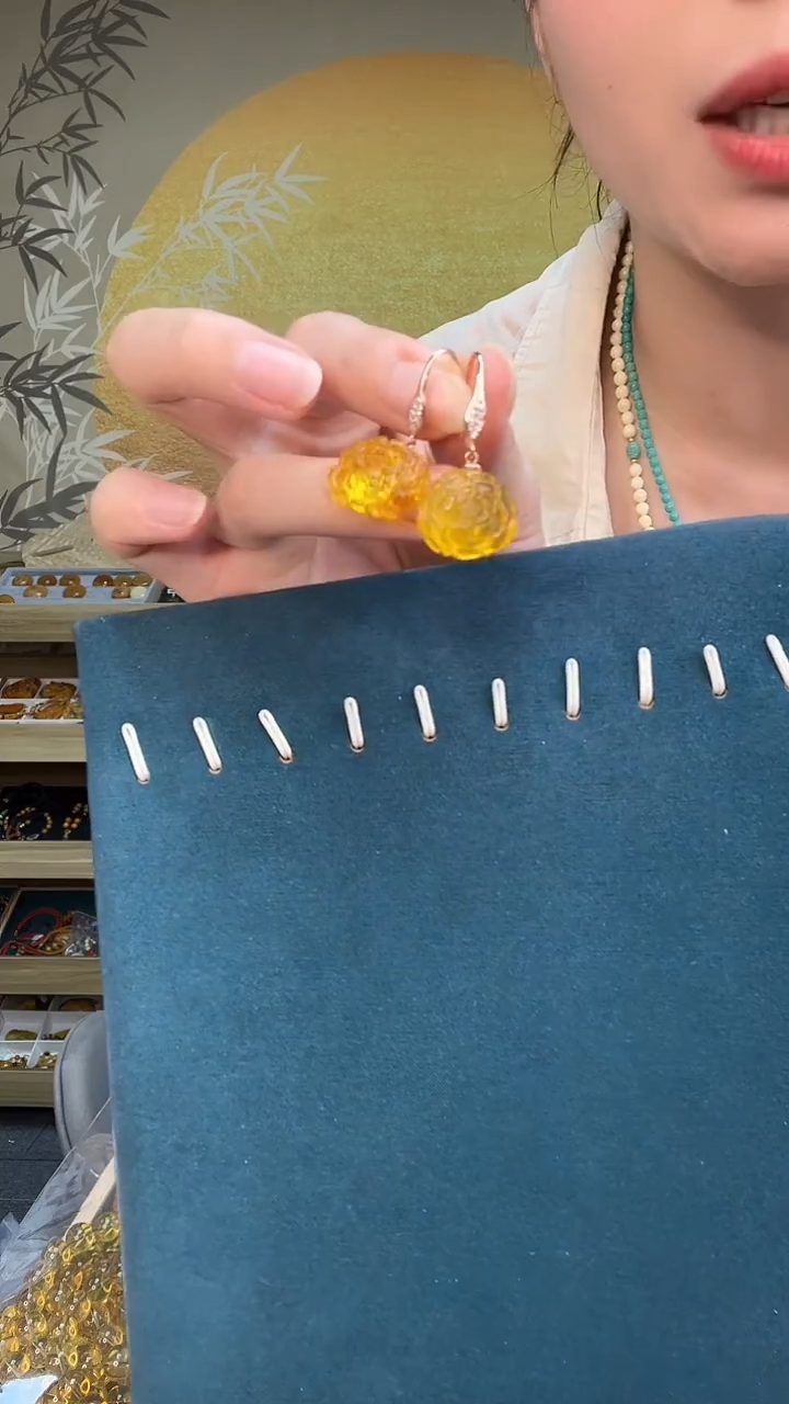 裸石琥珀未镶嵌天然蜜蜡A2797