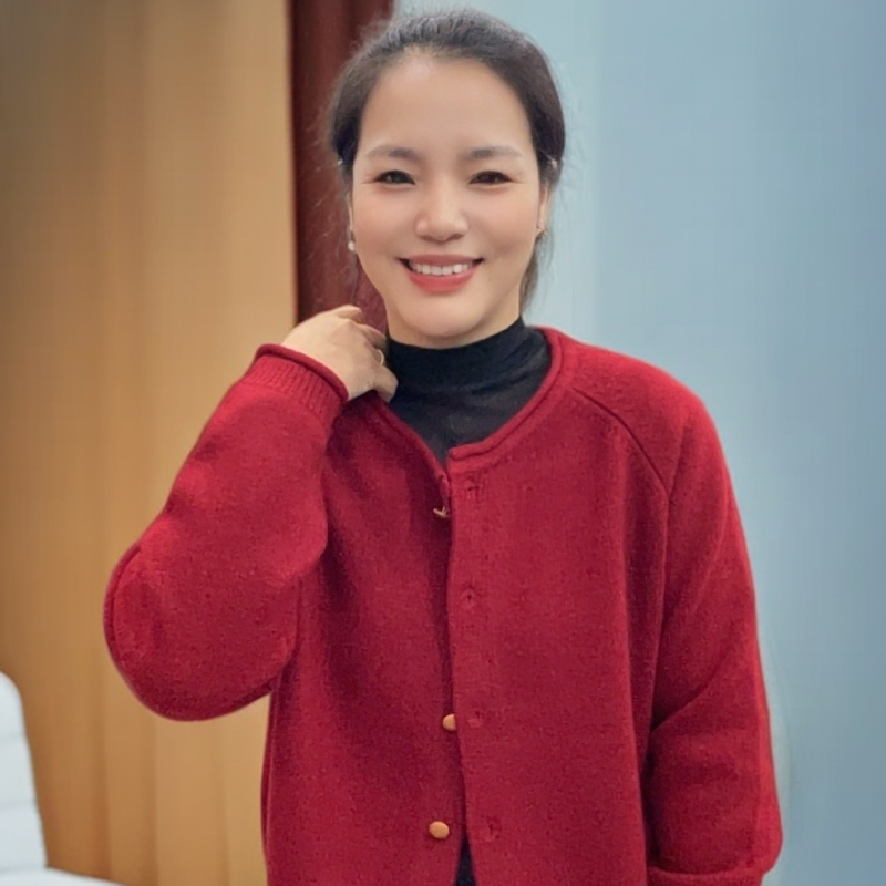 各种漂亮款式开衫毛衣