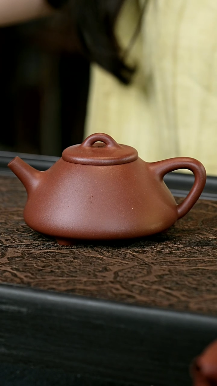 茶壶紫砂普****0子冶石瓢 一物见春