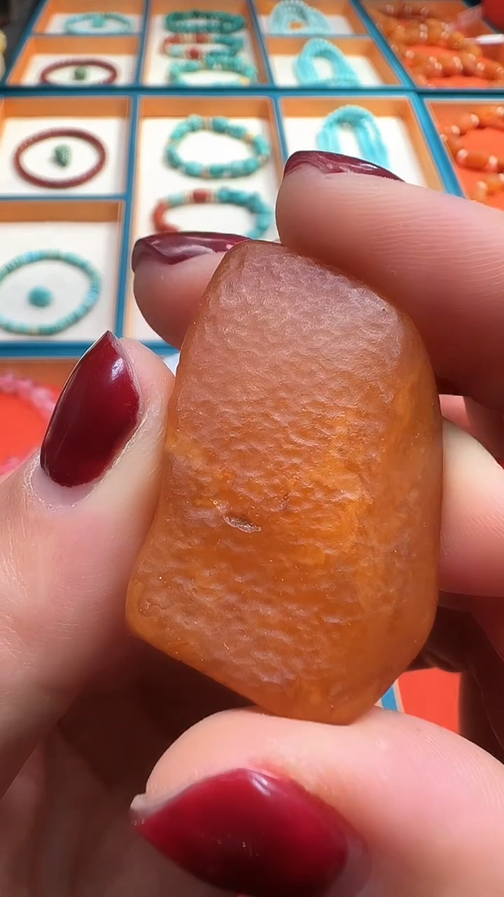 蜜蜡颈饰未镶嵌蜜蜡全皮吊坠