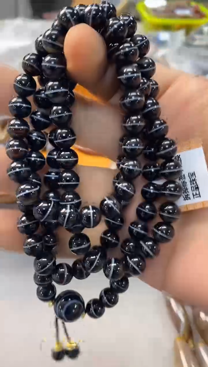 玛瑙/玉髓颈饰未镶嵌-1203 -129 颜色状态大小多样性发