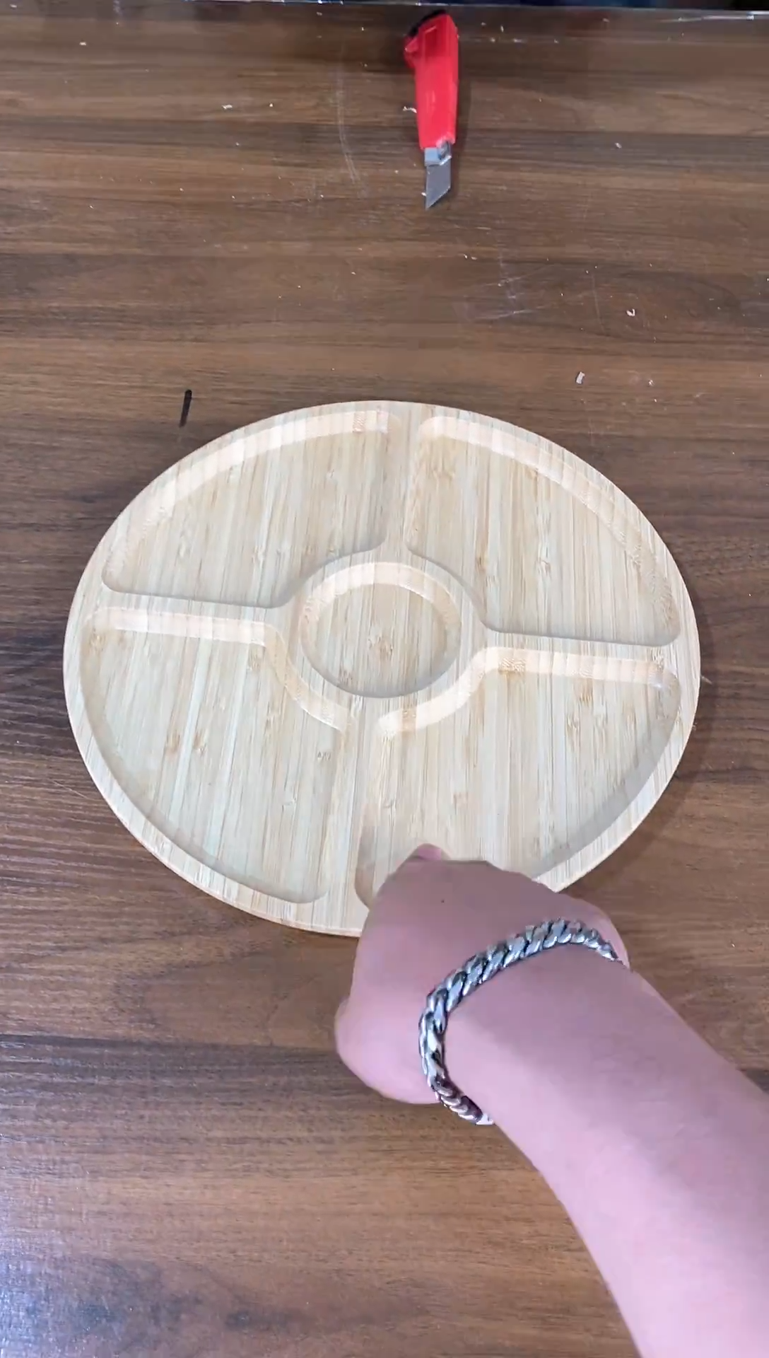 主播手上的大果盘，主播手上的大果盘