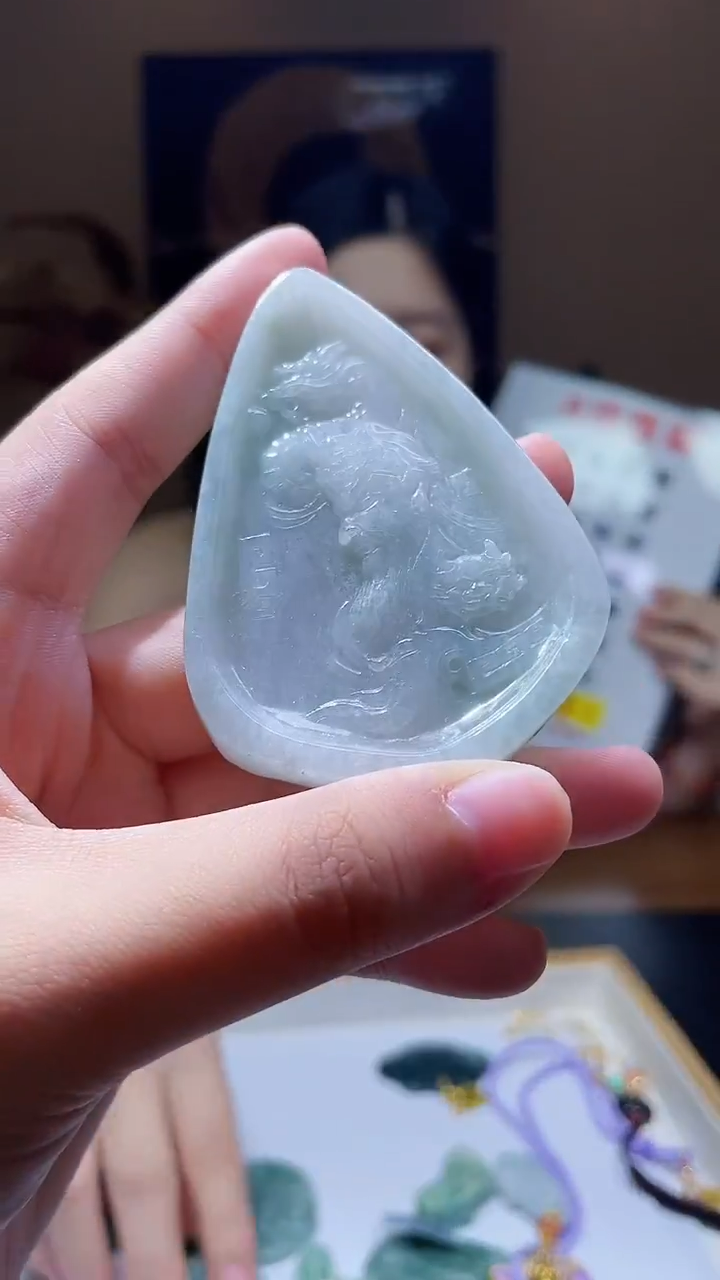 颈饰未镶嵌翡翠吊坠45