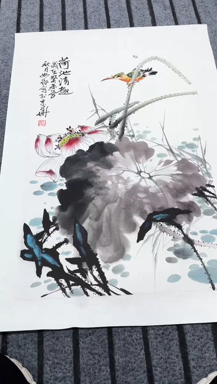 精品国画花鸟作品