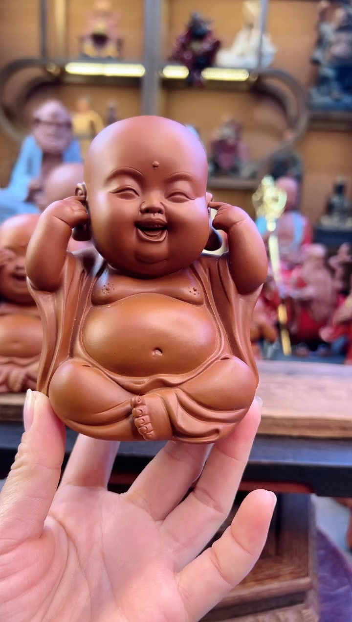 紫砂茶宠器闵紫砂茶宠摆件