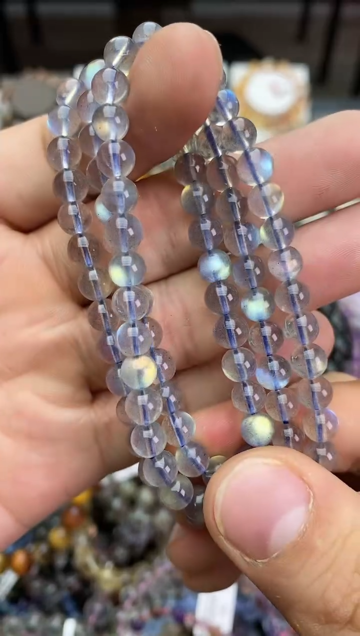 未镶嵌手链拉长石手链