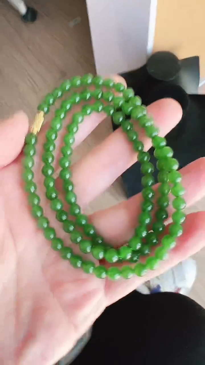 项链未镶嵌和田玉（碧玉）6