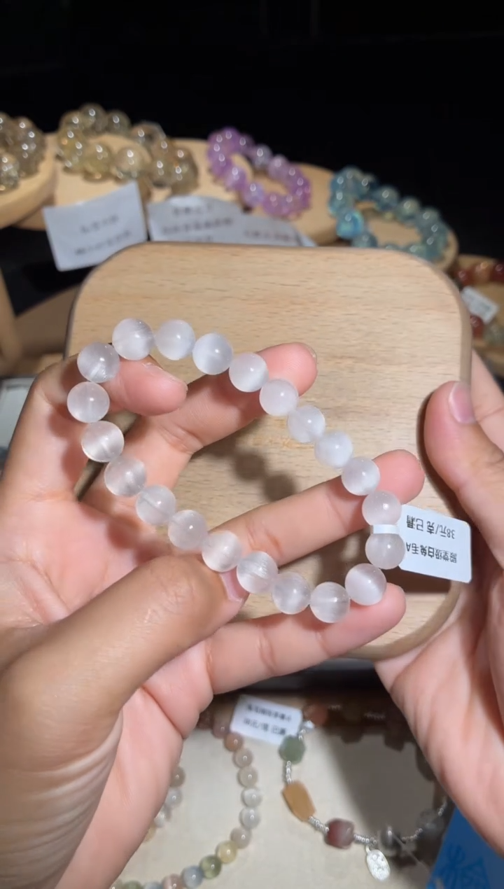 未镶嵌手链水晶7号多样性发一W 9+