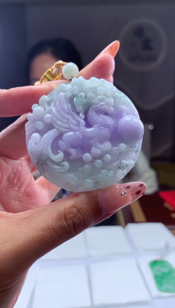 【闪购商品】定制翡翠未镶嵌挂件发货（拍一发一）