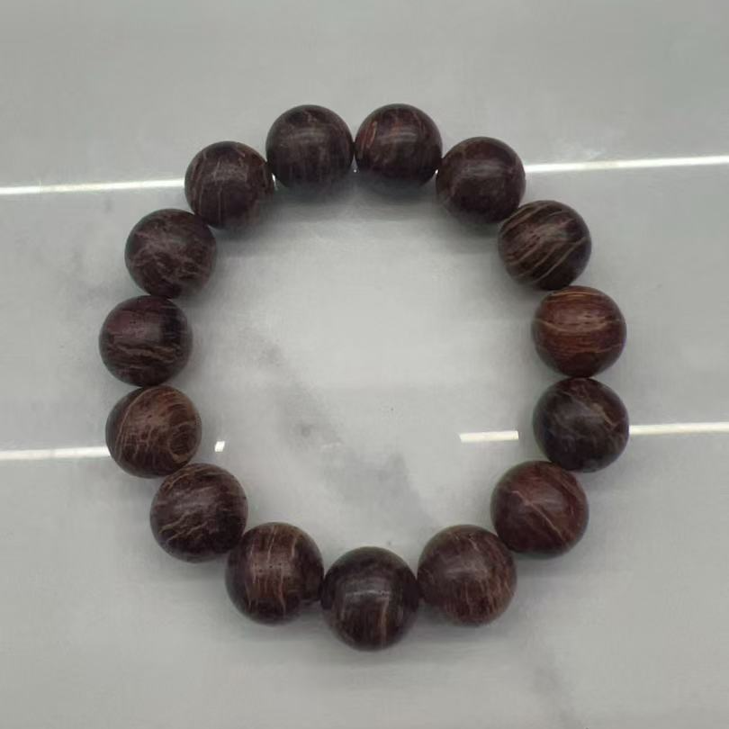 DY-C1596 海南小叶降真香千层甲手串 1.5cm 23.3g