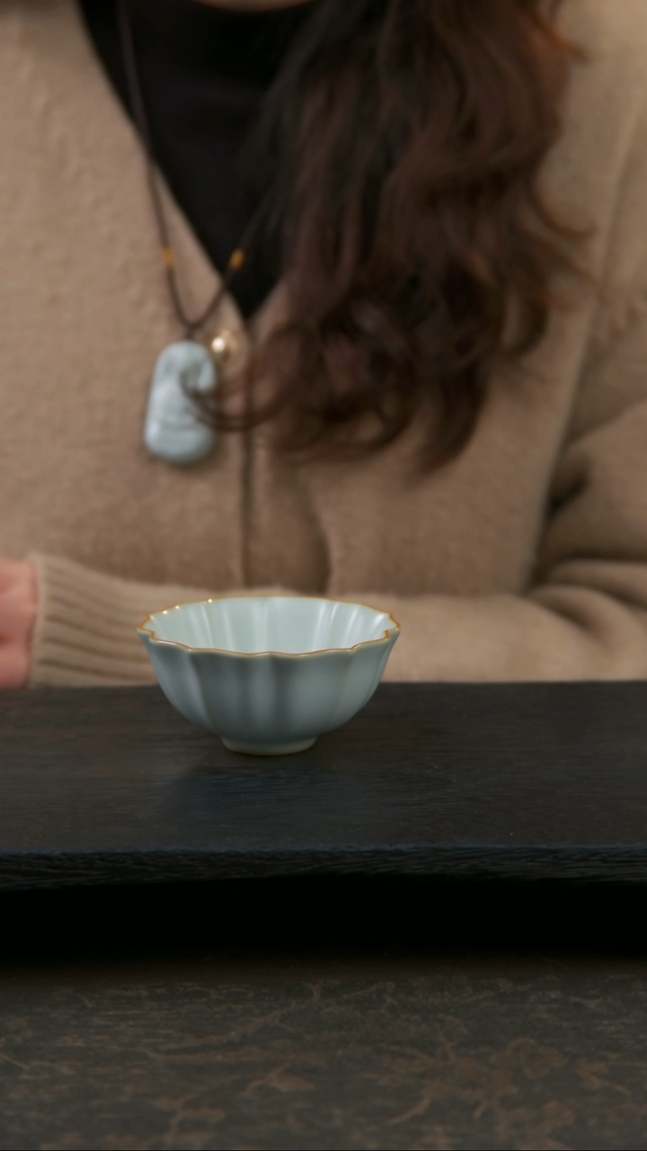 【闪购商品】杯荷瓣杯1只，默认开片