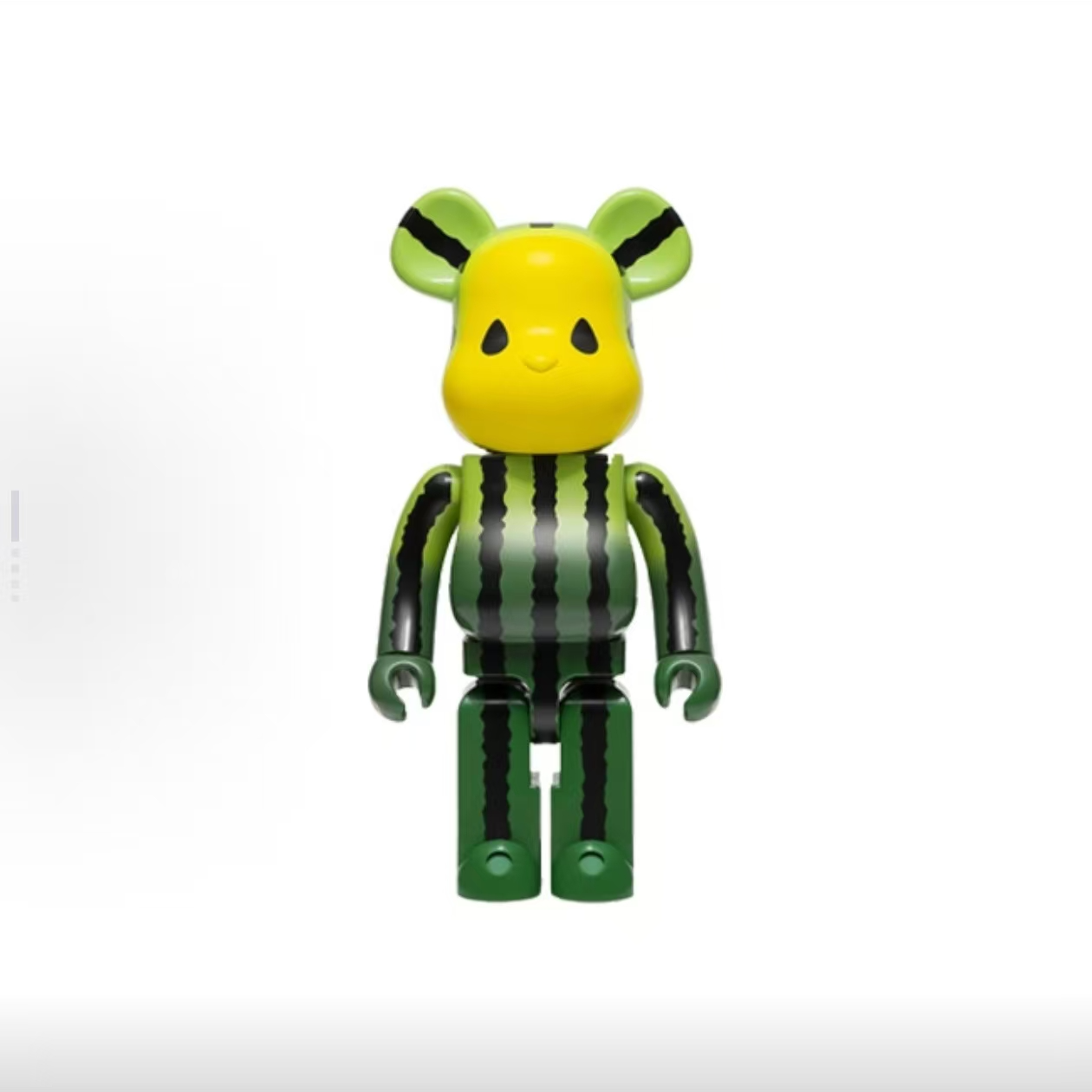 【白】bearbrick 积木熊 黄皮西瓜 1000%