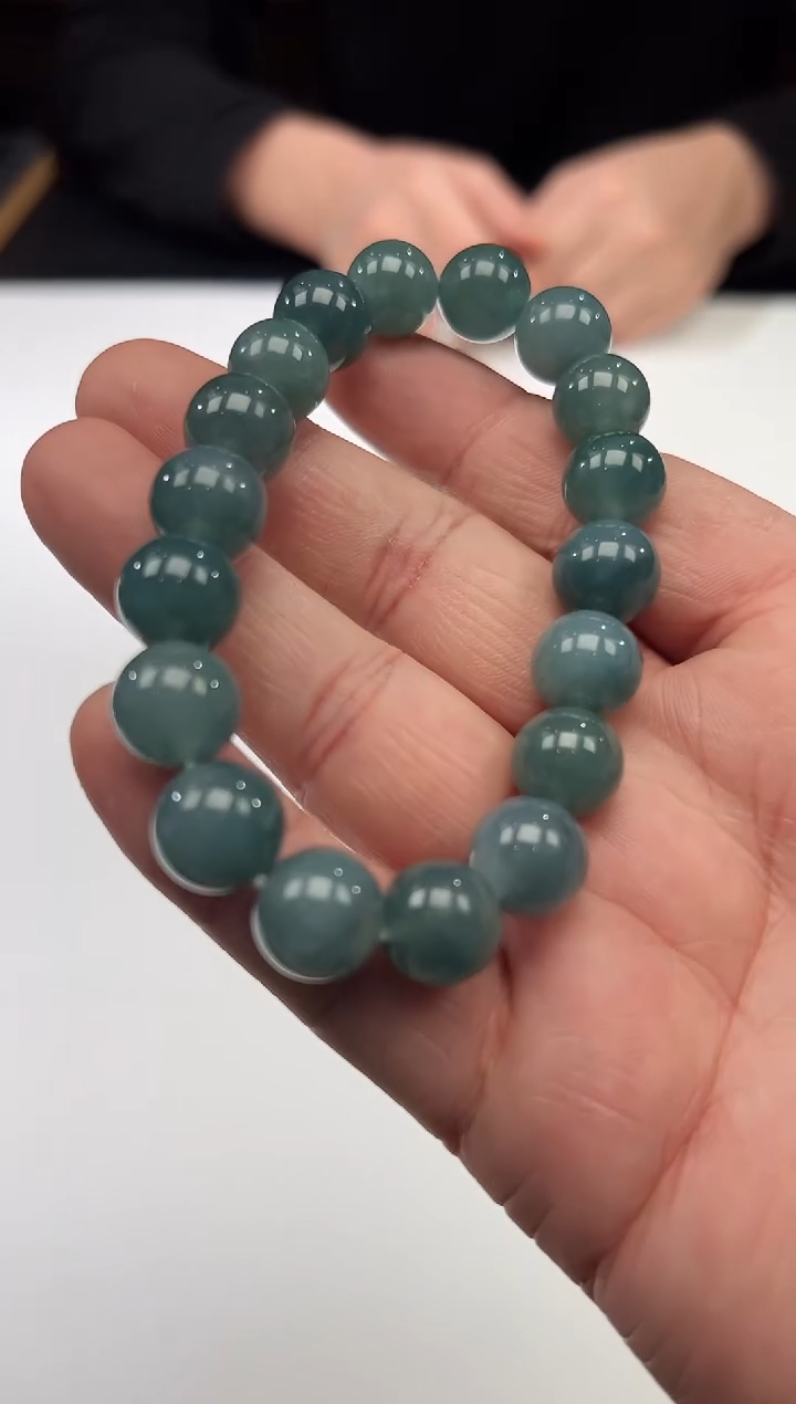 未镶嵌手串翡翠手串-多样性发其一