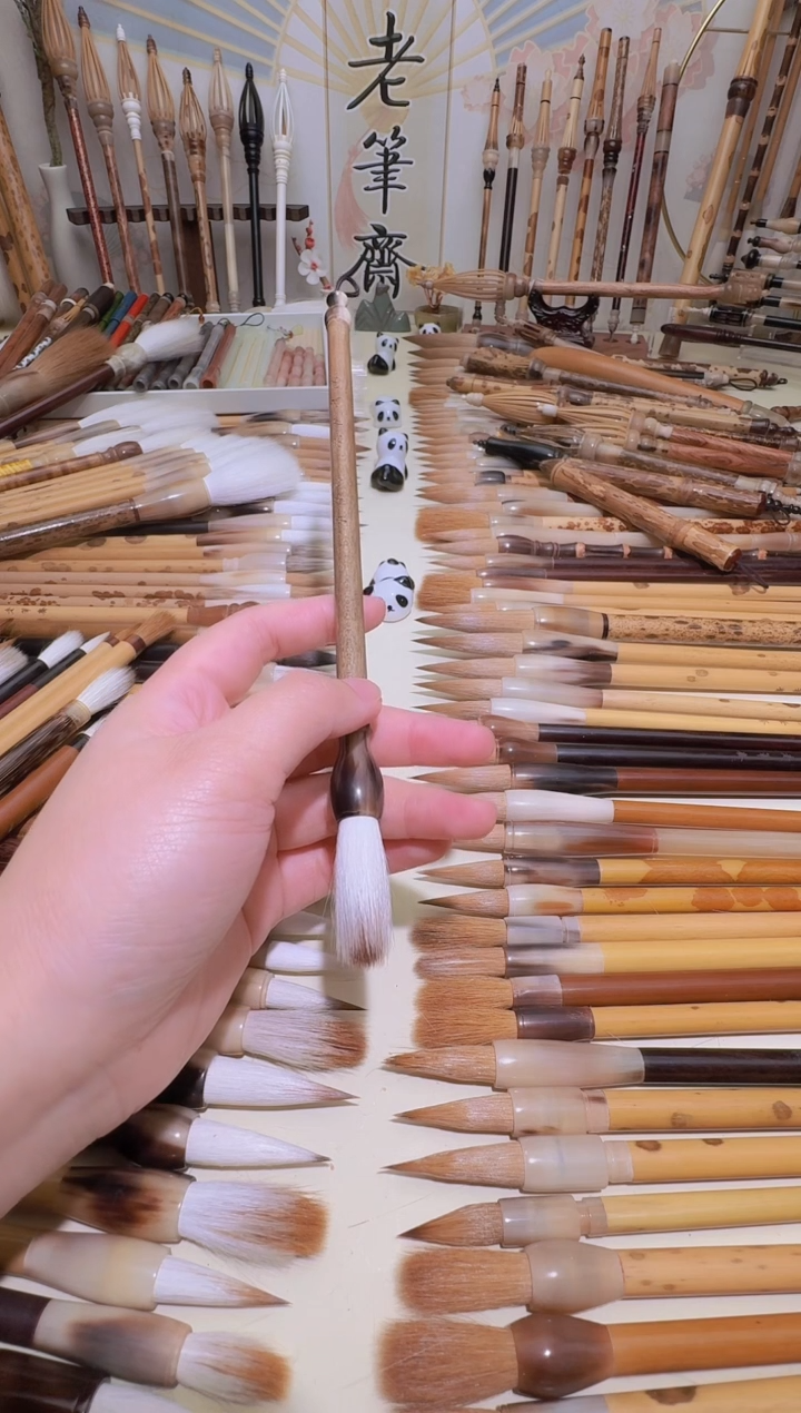 星河长明 特制纯料兼毫 出峰3.5cm*0.9