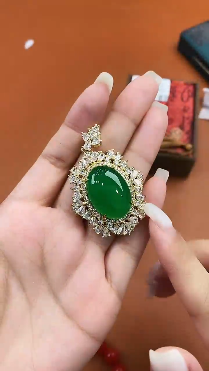 合金吊坠(赠链)玛瑙/玉髓天然精美吊坠多样性发